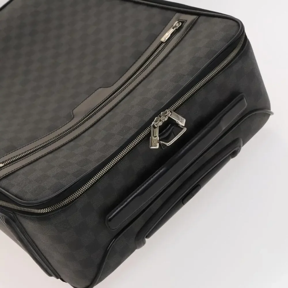 LOUIS VUITTON Damier Graphite Pegas 55 Suitcase N23300